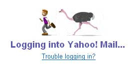 Yahoo Live Mail Giriş Ekranı